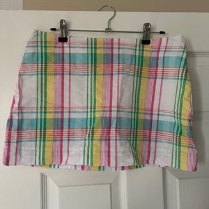Lilly Pulitzer Mid-Rise Spring Mini Skirt